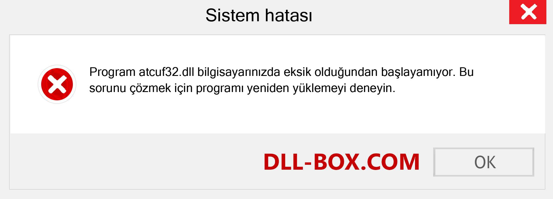 atcuf32.dll dosyası eksik mi? Windows 7, 8, 10 için İndirin - Windows'ta atcuf32 dll Eksik Hatasını Düzeltin, fotoğraflar, resimler